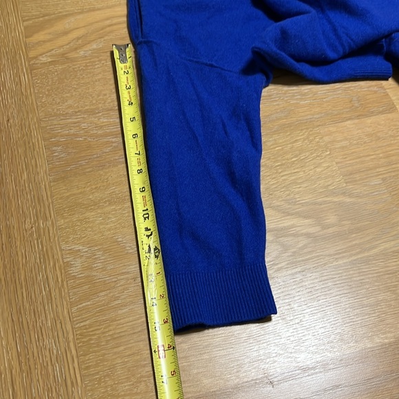 Pilcro anthropologie 100% cashmere royal Blue Sweater women size 1X nwot - Picture 6 of 7